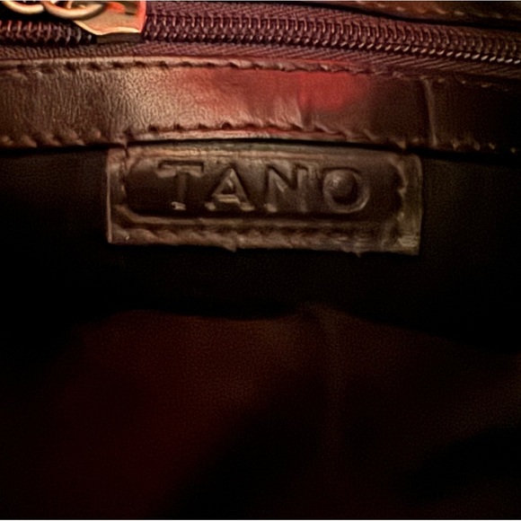 Vintage Tano Black Buttery Smooth Leather Boho Bag - Multiple Pockets! - Picture 10 of 12